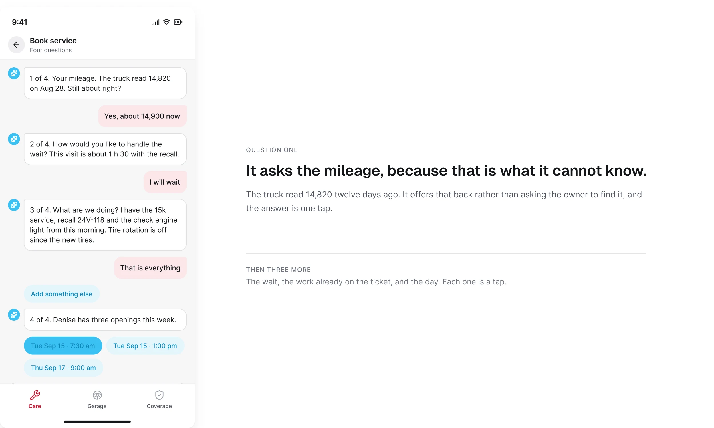 A reminder leading back into the booking thread it belongs to